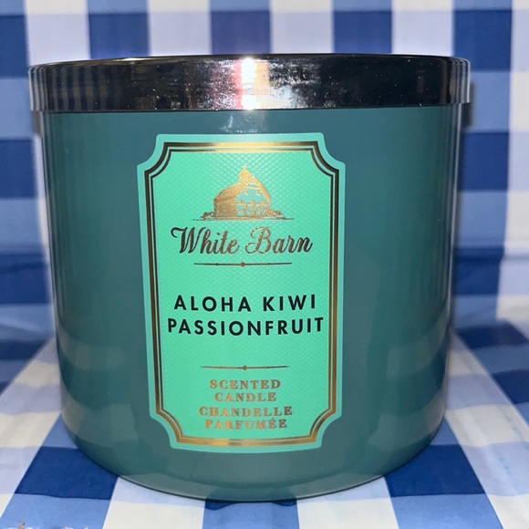 Bath & Body Works Other - Aloha kiwi passionfruit 3 wick candle brand new